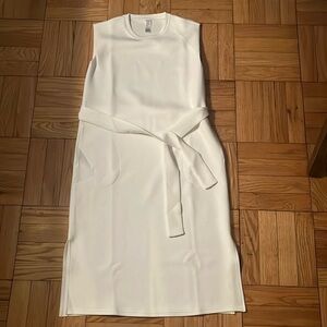 Spanx AirEssentials Tie-Waist Tank Dress in powder